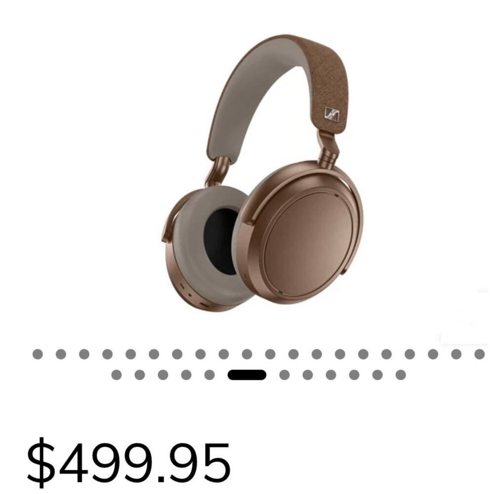 Sennheiser Momentum 4 Wireless Headphones Brown Copper Bronze New Sealed - Picture 3 of 13